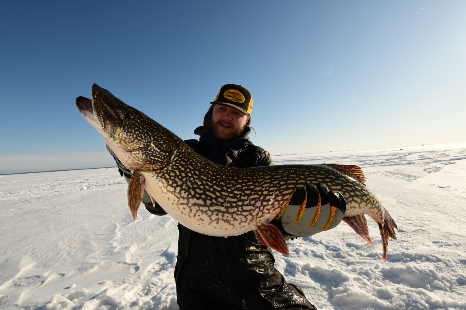Winter Fishing Gloves & Gear                                                                   "The System" HANDS  HEAD  &  FEET